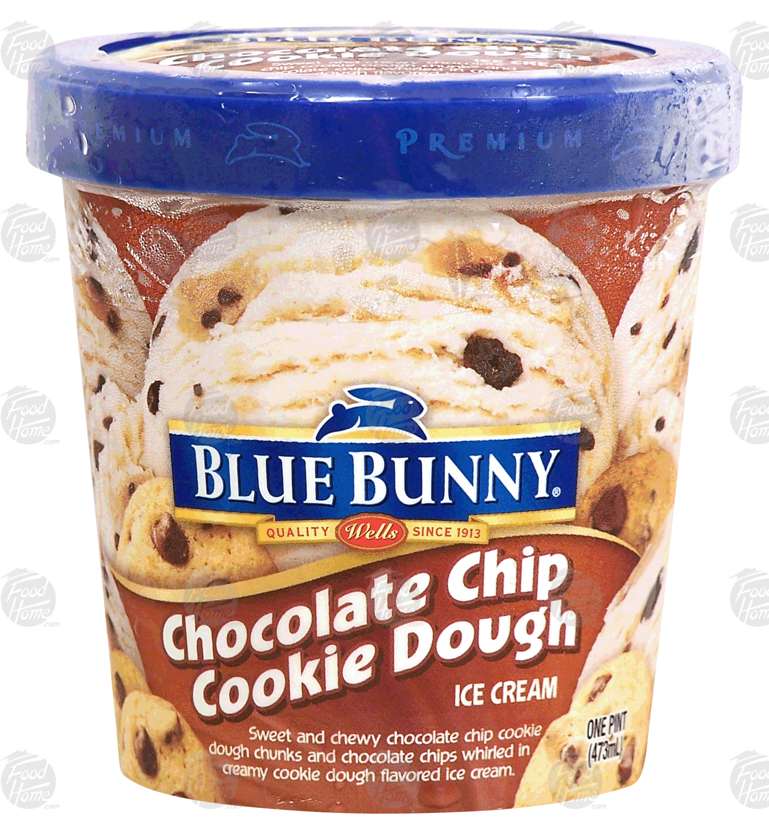 Blue Bunny  chocolate chip cookie dough ice cream Full-Size Picture
